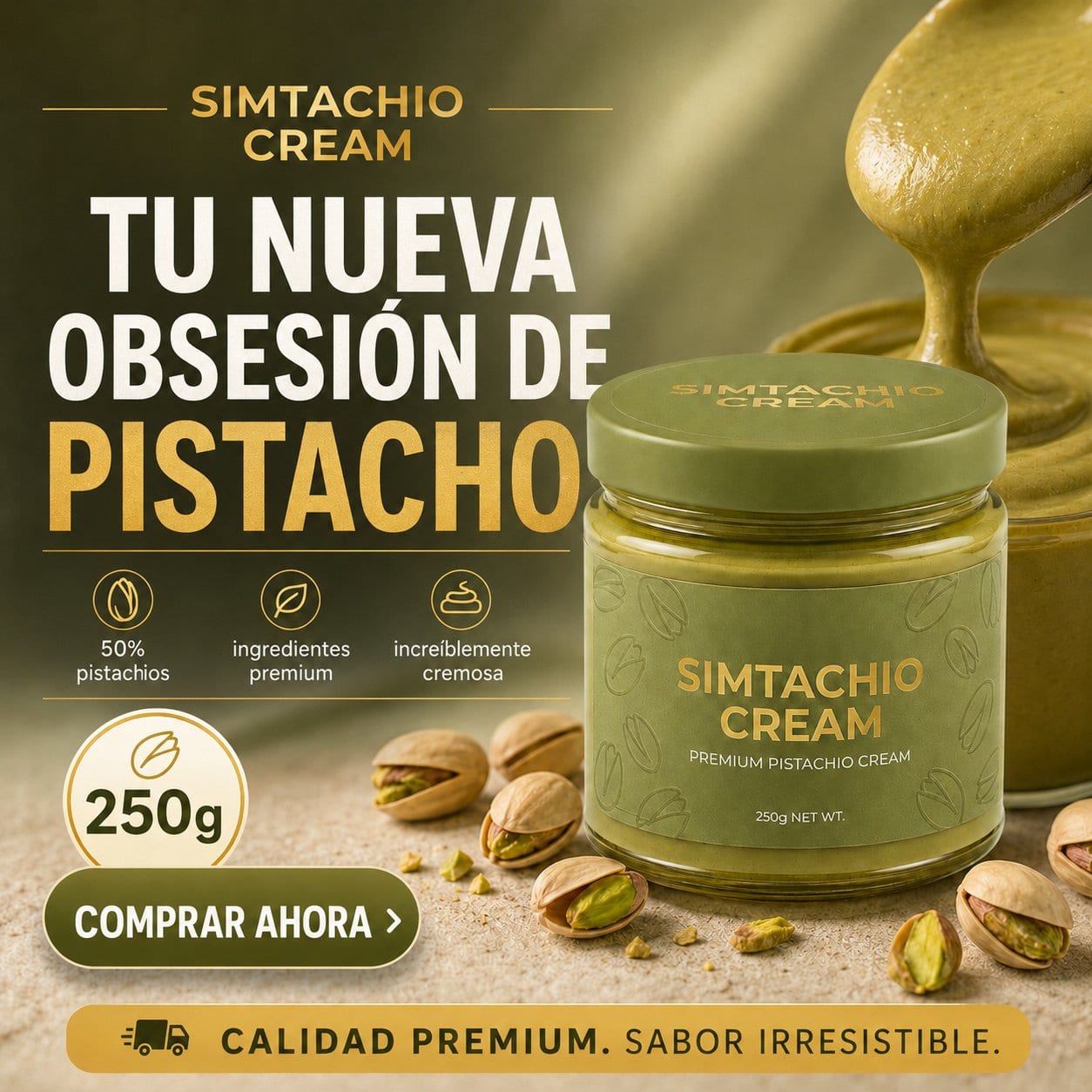 Meta Ad de SIMTACHIO CREAM: La obsesión del pistacho