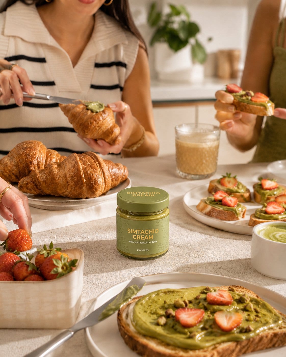 Brunch compartido con SIMTACHIO CREAM
